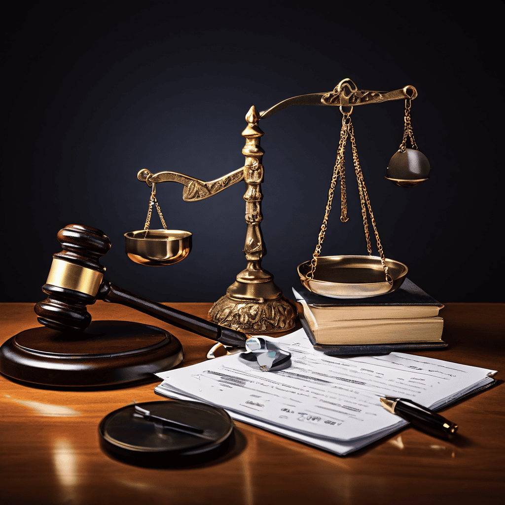 법의 저울 위에 놓인 가족과 쇠사슬이 끊어진 부분을 확대경으로 분석하며, 주변에는 법률 문서가 놓여 있는 모습으로 가족법과 자유의 균형을 상징합니다.